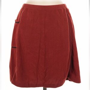 Melanzana Red Mini Skirt Leadville Colorado Gorpcore Hiking Outdoor Medium Tall